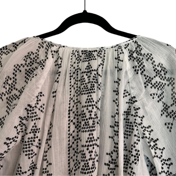 LOFT Ann Taylor Peasant Top Petite Large - Picture 6 of 7